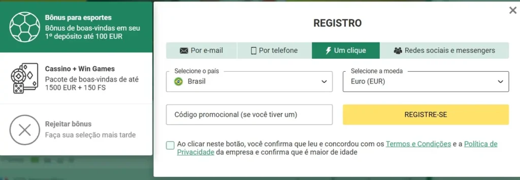 Win x bet